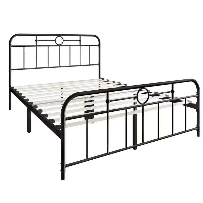 ChaletPosh King Size Metal Platform Bed