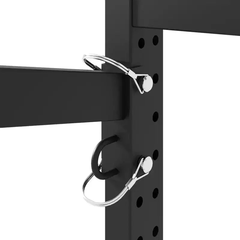 VIYET 41H Freestanding Kayak Storage Rack, Heavy-Duty Adjustable Stand with Lockable Wheels, Holds 3 Kayaks/Canoe/SUP/Surfboard (Black)