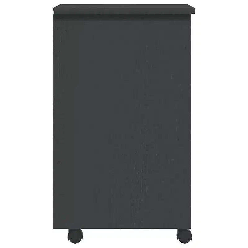 vidaXL MOSS 6-Drawer Chest with Wheels, Solid Pinewood