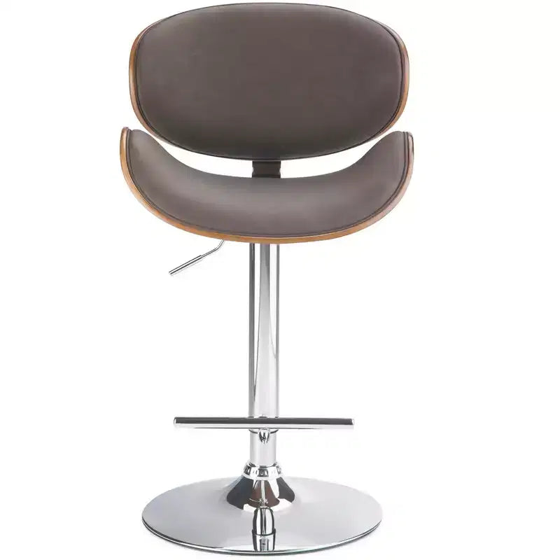 Avondale Mid Century Modern 33 inch Bentwood Adjustable Swivel Bar Stool