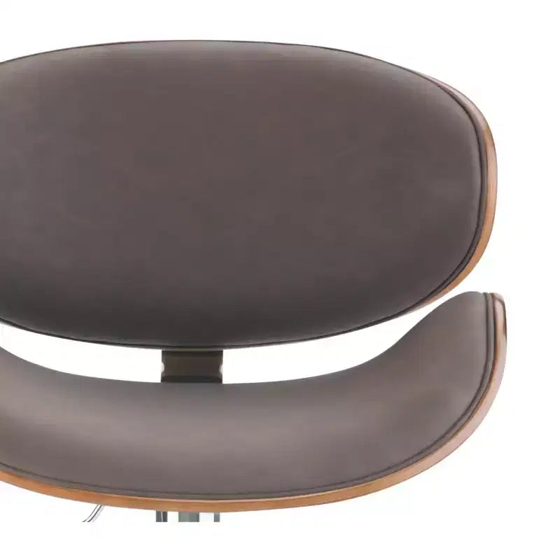 Avondale Mid Century Modern 33 inch Bentwood Adjustable Swivel Bar Stool