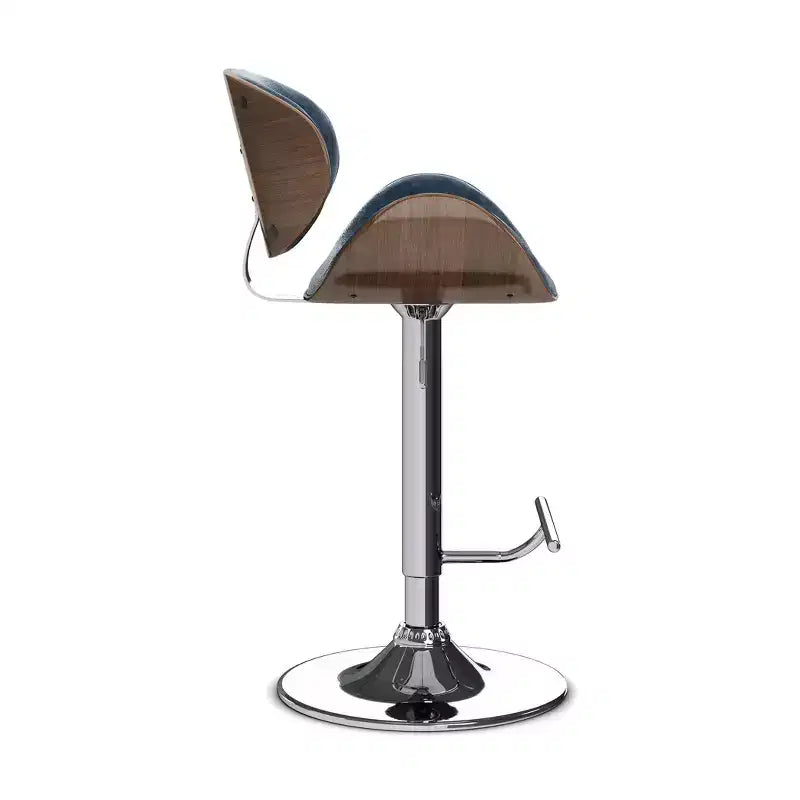 Avondale Mid Century Modern 33 inch Bentwood Adjustable Swivel Bar Stool