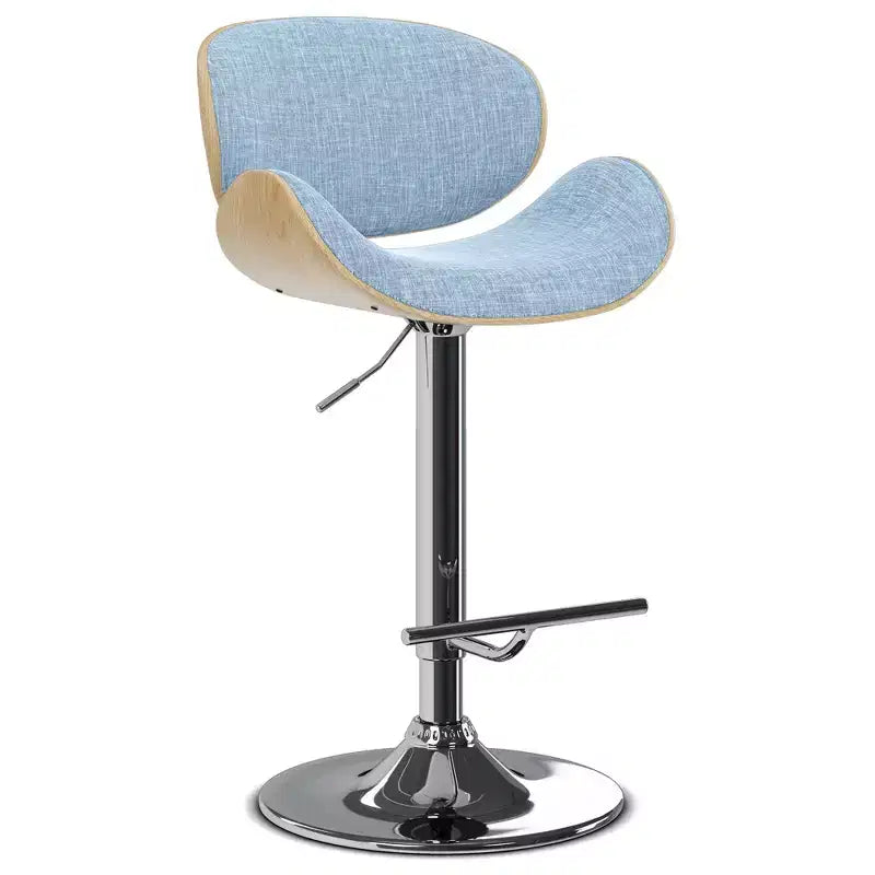 Avondale Mid Century Modern 33 inch Bentwood Adjustable Swivel Bar Stool