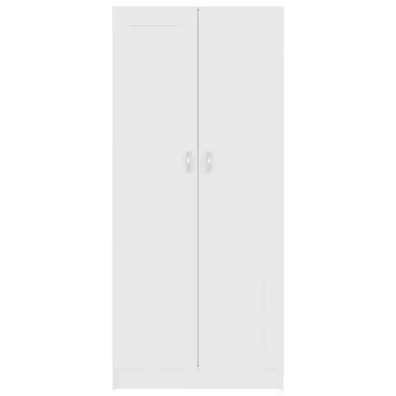 vidaXL Book Cabinet White Engineered wood Large Book Cabinet