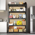 72H 5-Tier Adjustable Heavy Duty Shelving Metal Mesh Storage Rack, 2000 lbs Loading Capacity Metal Shelf Organizer