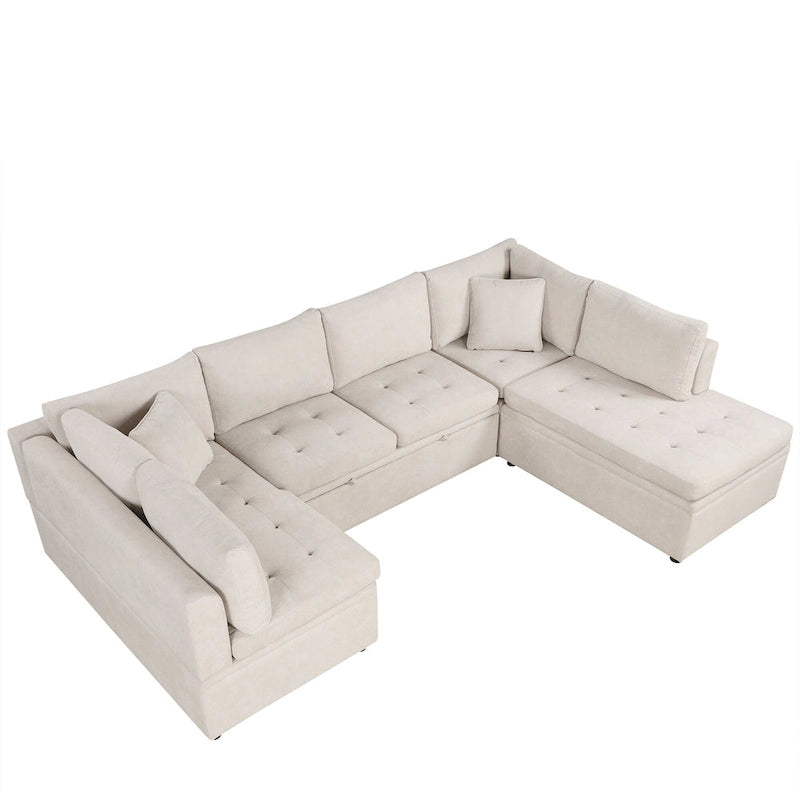 Power Recliner Corner Sofa Reclining Sofa Sectional Couches with Cup Holders, USB Ports and Power Socket for Living Room