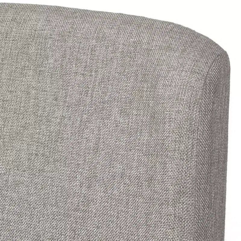 Buylateral Set of 4 Clybourn Mid Century Modern Upholstered Dining Chair : Mid-Century Modern, Upholstered, Rubberwood Legs