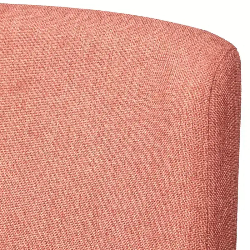 Buylateral Set of 4 Clybourn Mid Century Modern Upholstered Dining Chair : Mid-Century Modern, Upholstered, Rubberwood Legs