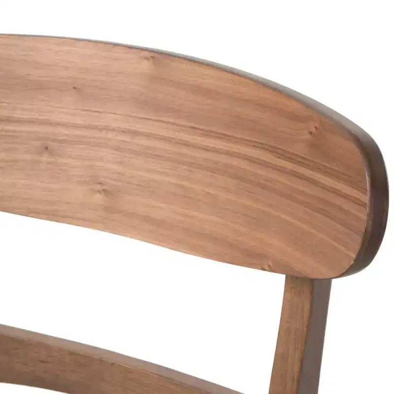 Set of 4 Idalia Mid-Century Modern Dining Chairs Mint/Walnut: Upholstered, Rubberwood Frame - Christopher Knight Home