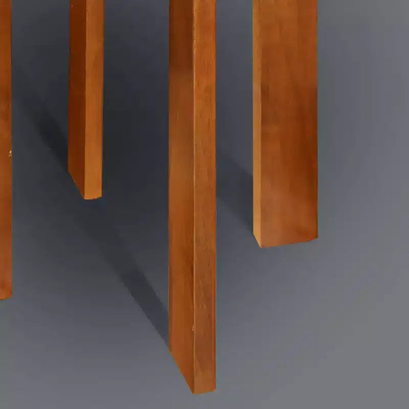16" Round Side End Table with American Gum Wood Sweet Oak - Flora Home