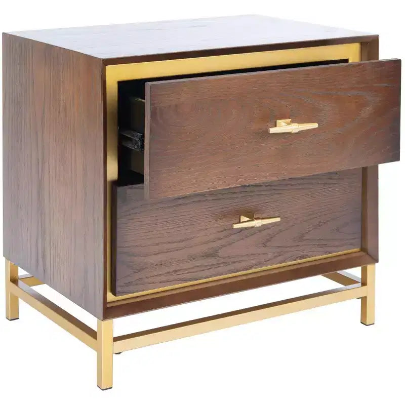 Fenno 2 Drawer Nightstand - NST6401 - Safavieh