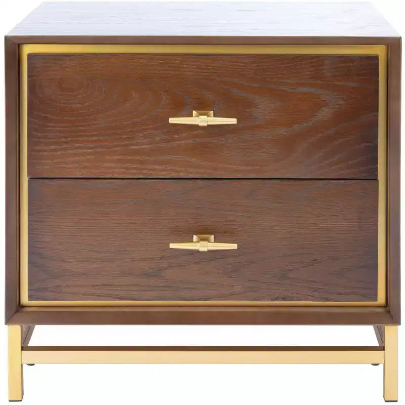 Fenno 2 Drawer Nightstand - NST6401 - Safavieh