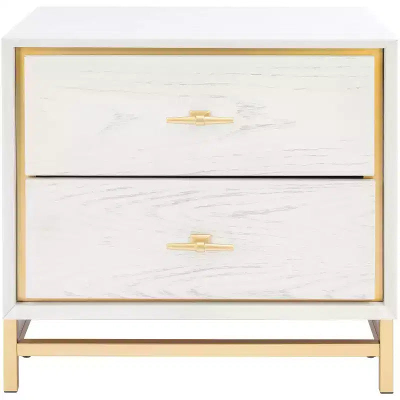 Fenno 2 Drawer Nightstand - NST6401 - Safavieh