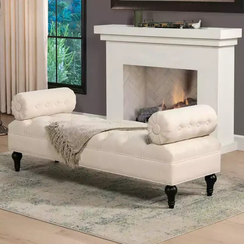 Jennifer Taylor Home Lewis Bolster Arm Entryway Bench