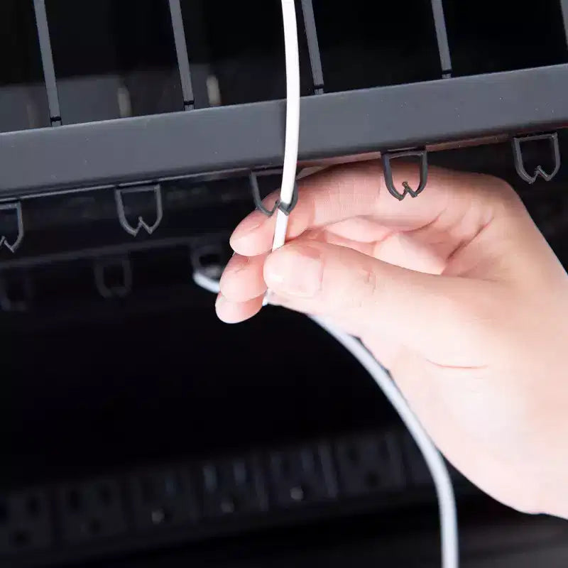 Line Leader Open Charging Cart Holds Up to 16 Devices Black