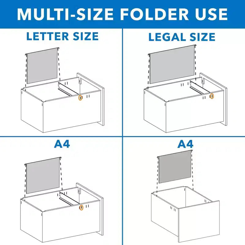 Mount-It! 3 Drawer Cabinet for Under Desk with Wheels | Rolling Storage with Lock for Files & Materials, Mobile Space Saving for Home & Office - Black