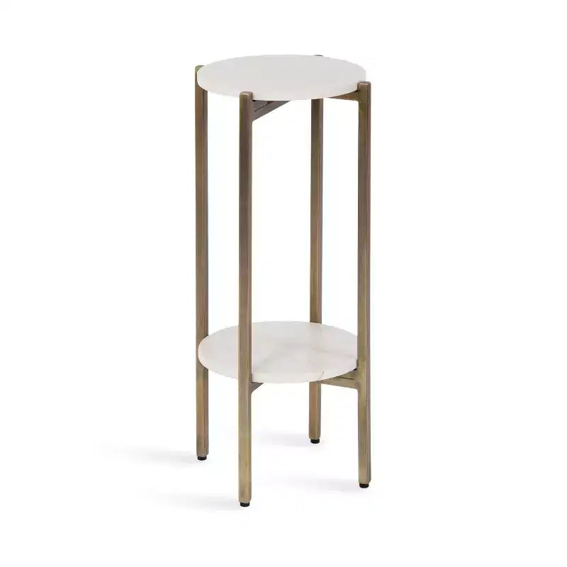Kate and Laurel Moxley Round Accent Table
