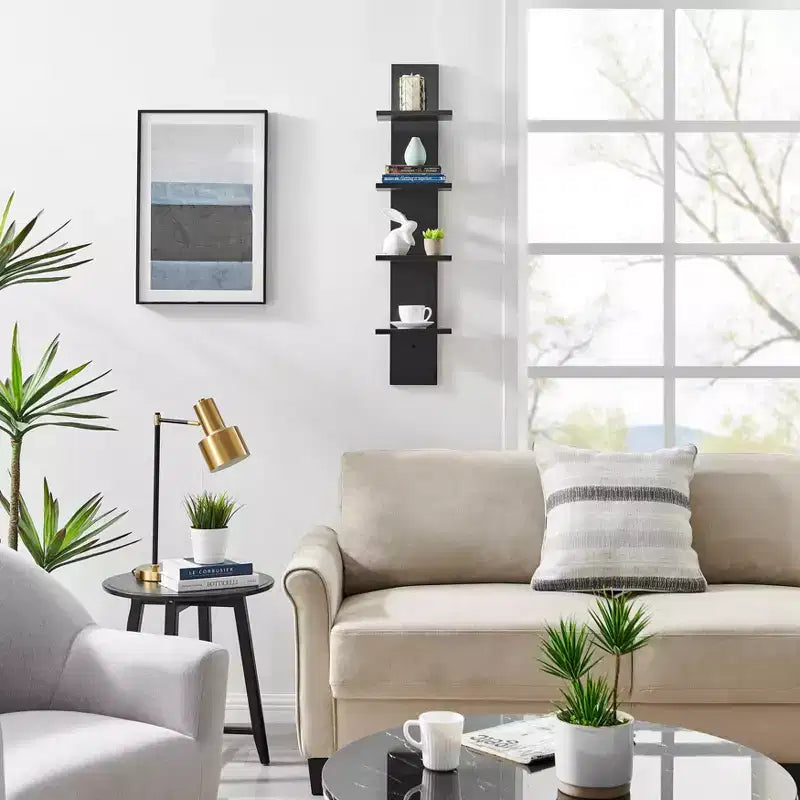 39.5 x 9 Utility 4-Tier Column Spine Shelf - Danya B.