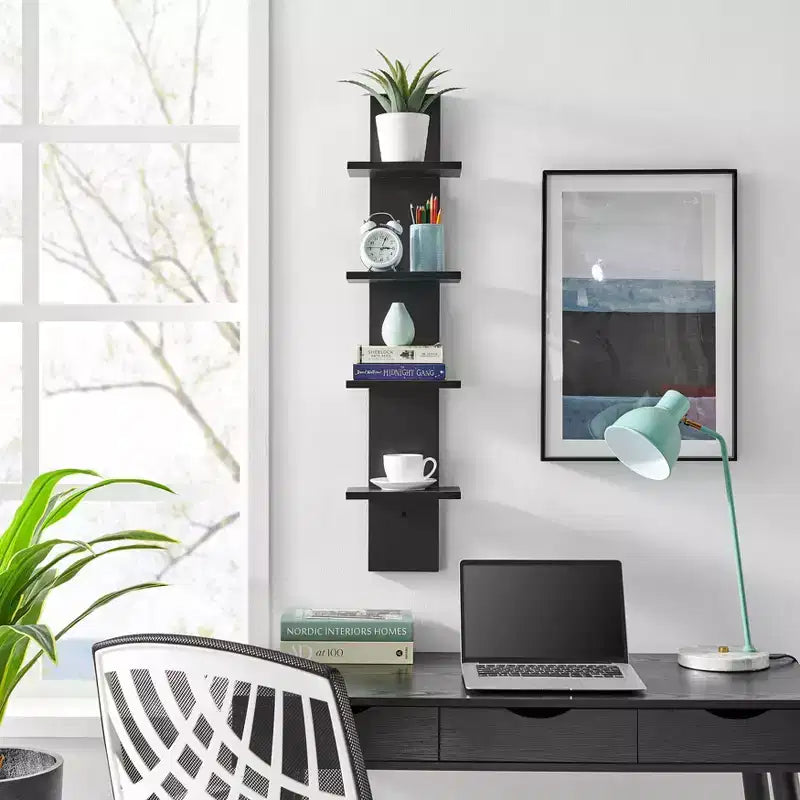 39.5 x 9 Utility 4-Tier Column Spine Shelf - Danya B.