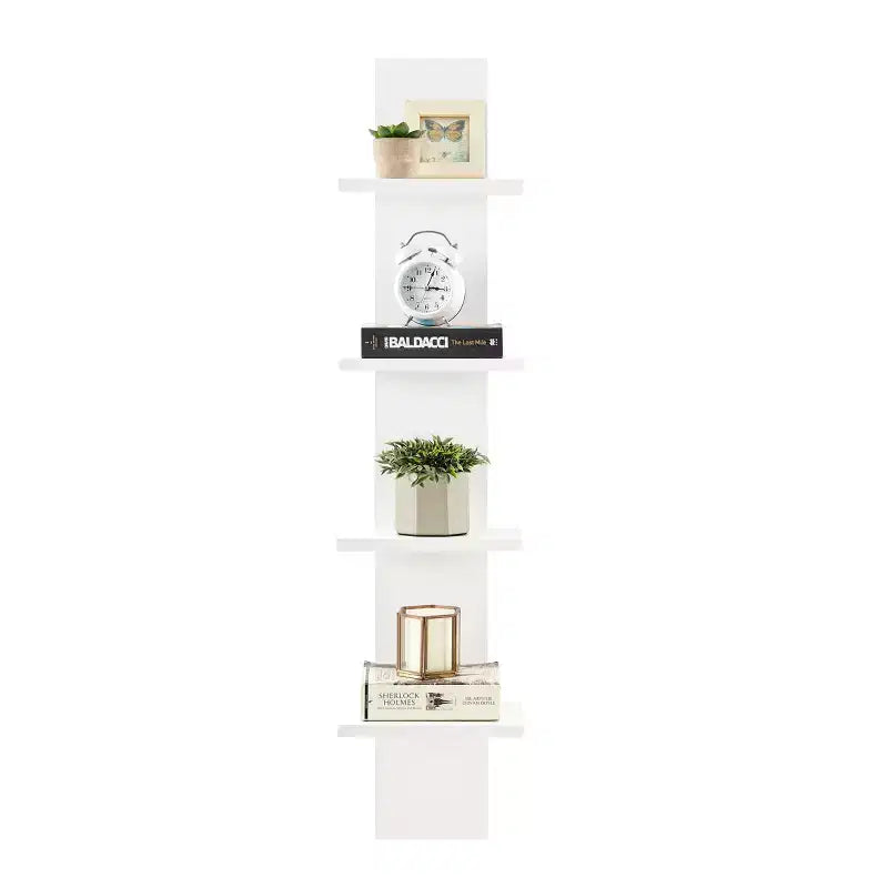 39.5 x 9 Utility 4-Tier Column Spine Shelf - Danya B.