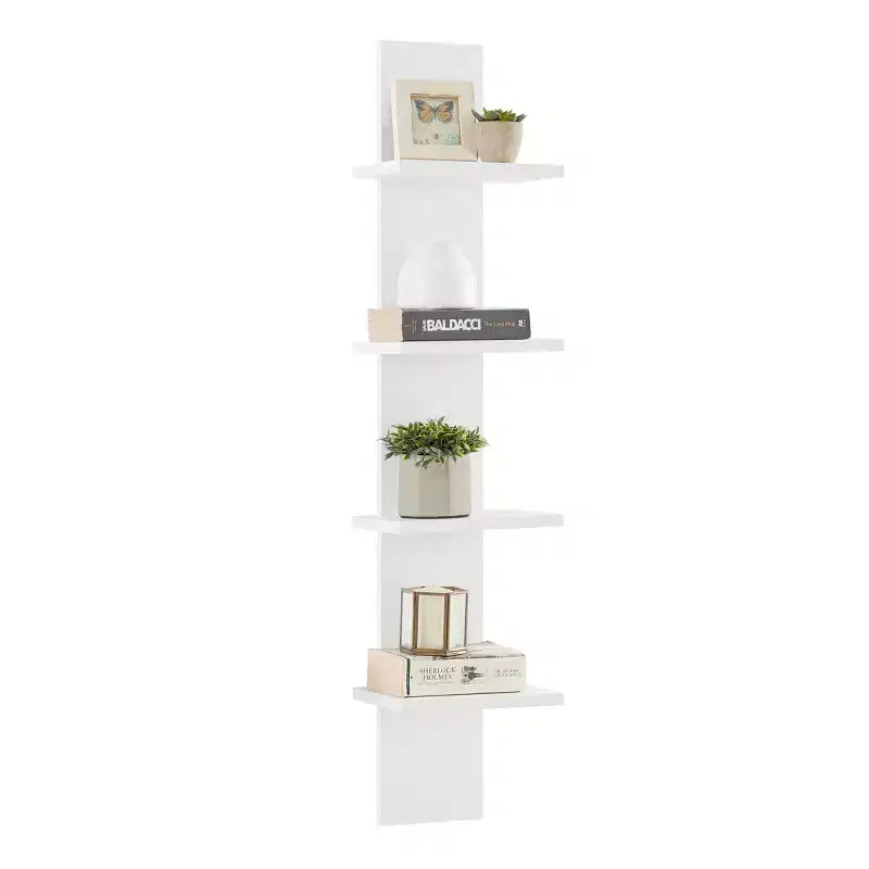39.5 x 9 Utility 4-Tier Column Spine Shelf - Danya B.