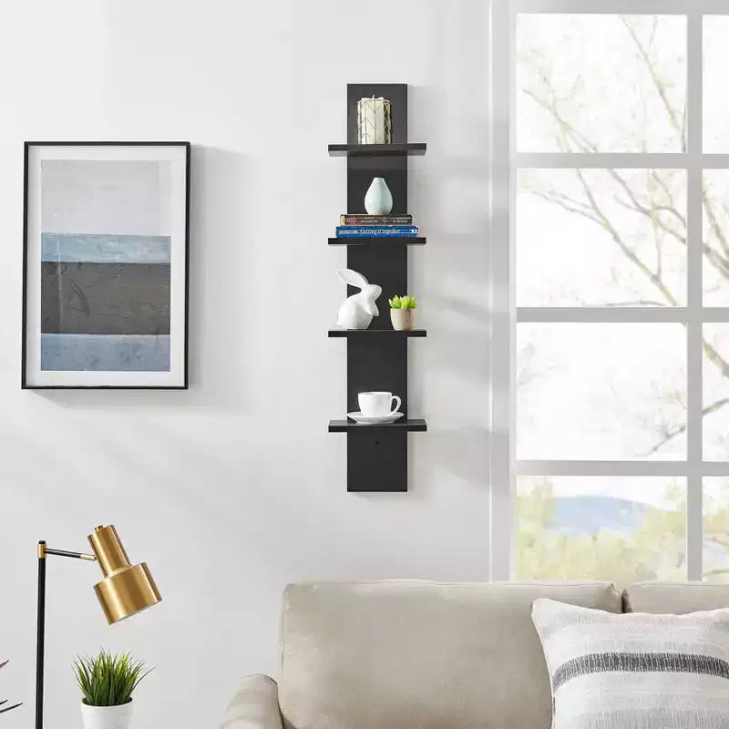 39.5 x 9 Utility 4-Tier Column Spine Shelf - Danya B.