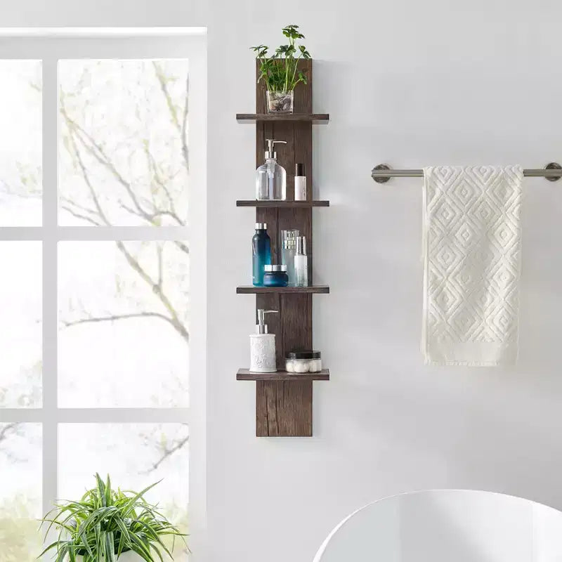 39.5 x 9 Utility 4-Tier Column Spine Shelf - Danya B.