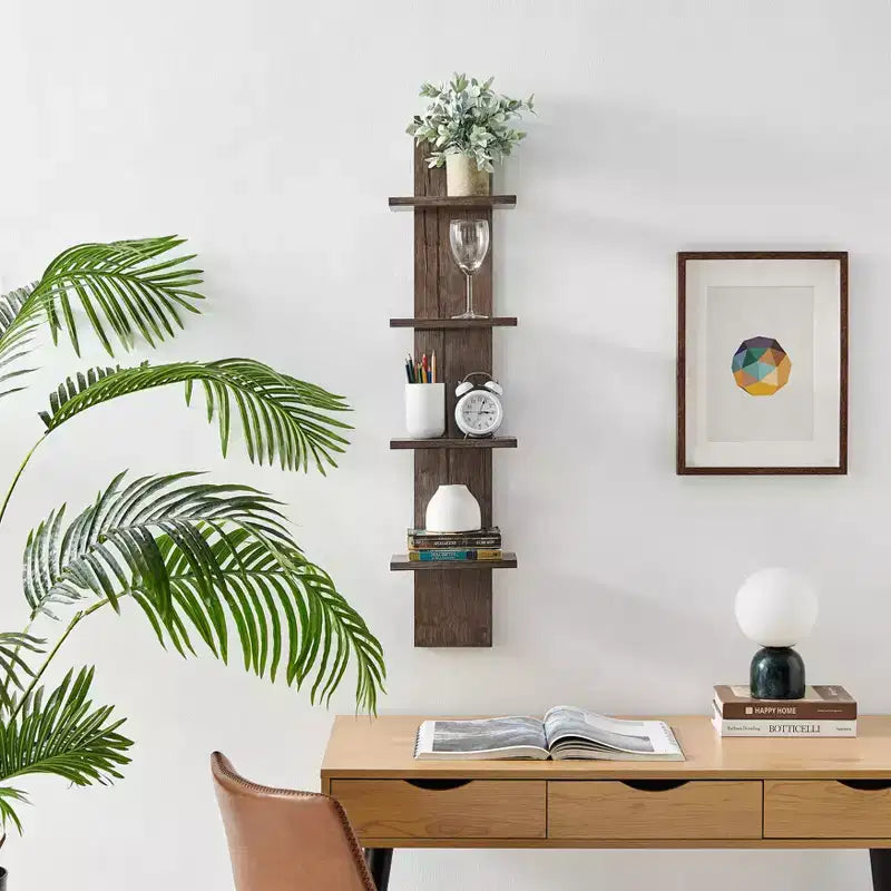 39.5 x 9 Utility 4-Tier Column Spine Shelf - Danya B.