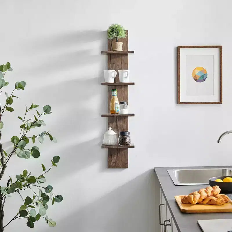 39.5 x 9 Utility 4-Tier Column Spine Shelf - Danya B.
