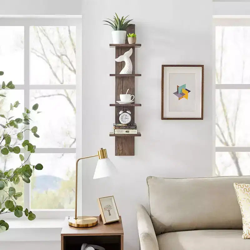 39.5 x 9 Utility 4-Tier Column Spine Shelf - Danya B.