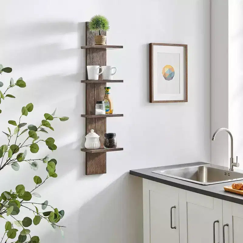 39.5 x 9 Utility 4-Tier Column Spine Shelf - Danya B.