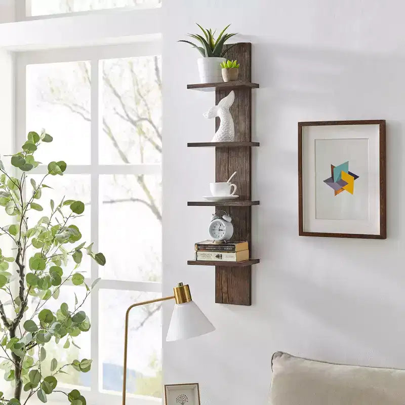 39.5 x 9 Utility 4-Tier Column Spine Shelf - Danya B.