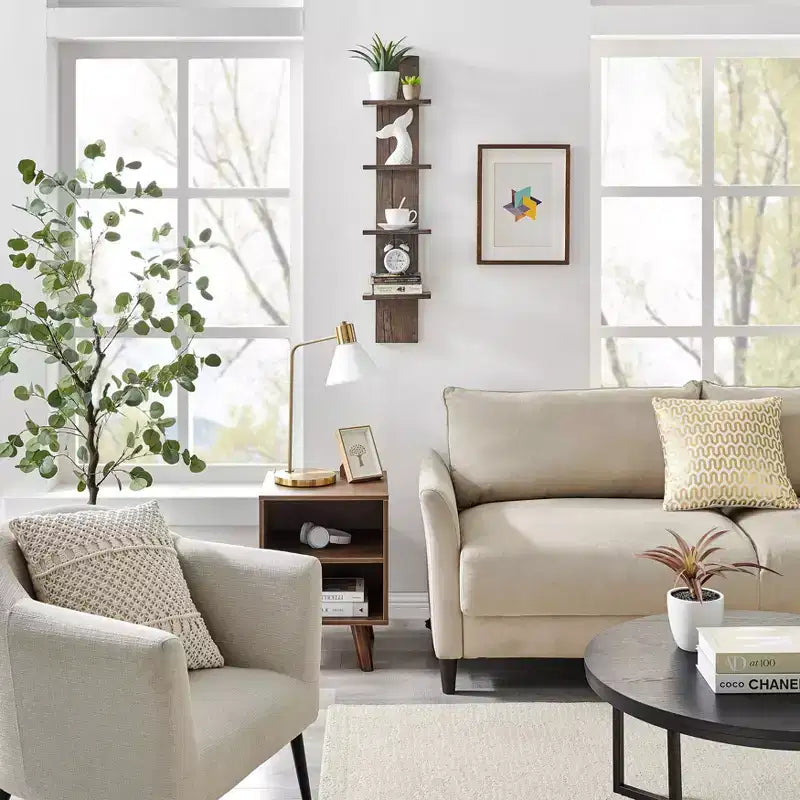 39.5 x 9 Utility 4-Tier Column Spine Shelf - Danya B.