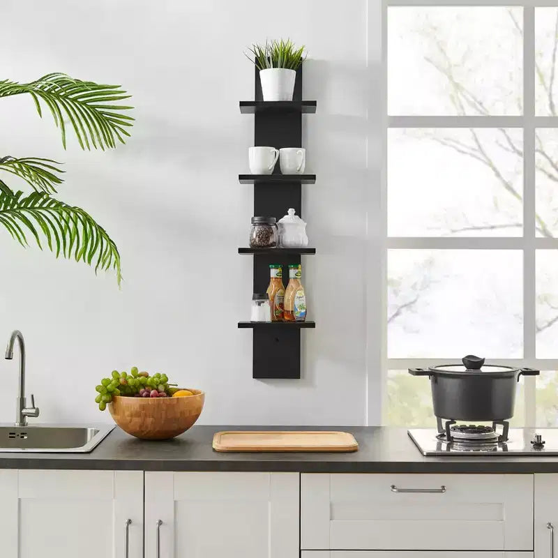 39.5 x 9 Utility 4-Tier Column Spine Shelf - Danya B.