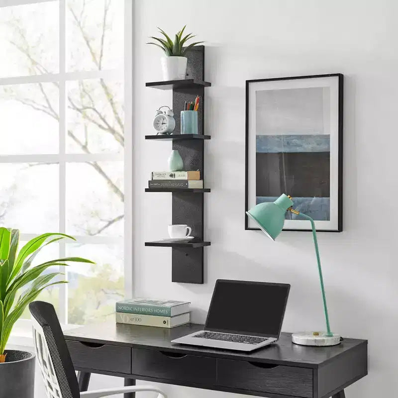 39.5 x 9 Utility 4-Tier Column Spine Shelf - Danya B.