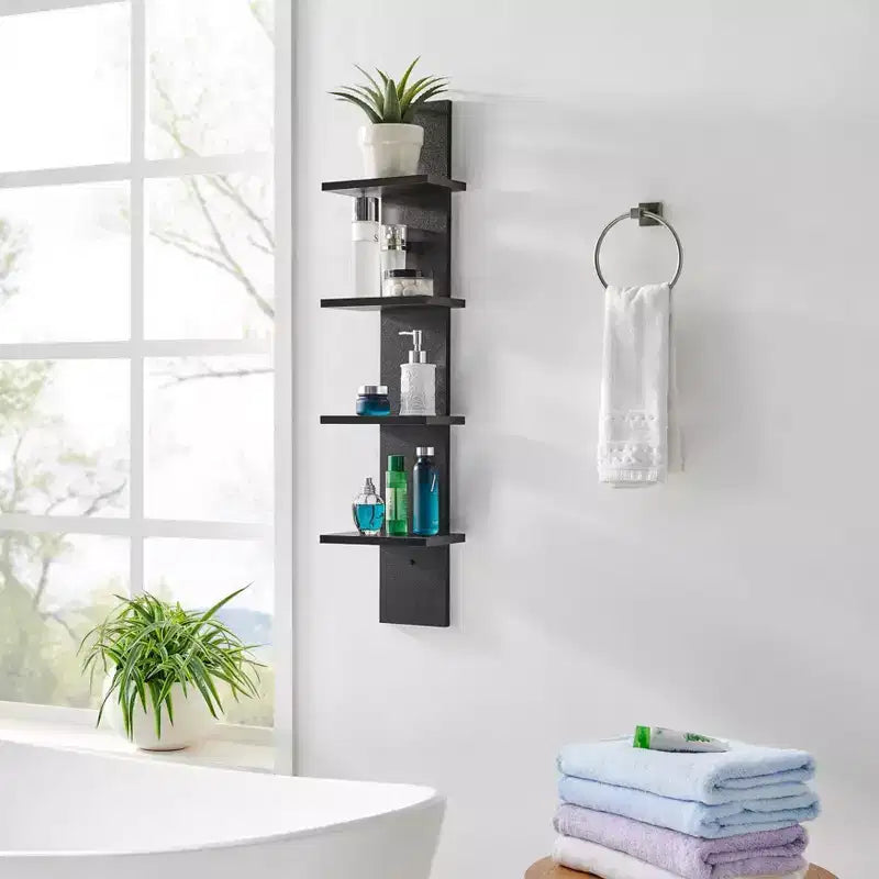 39.5 x 9 Utility 4-Tier Column Spine Shelf - Danya B.