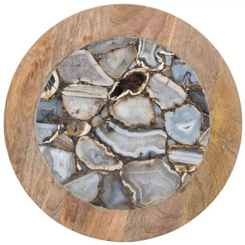 Gemma Agate Side Table - ACC5301 - Safavieh
