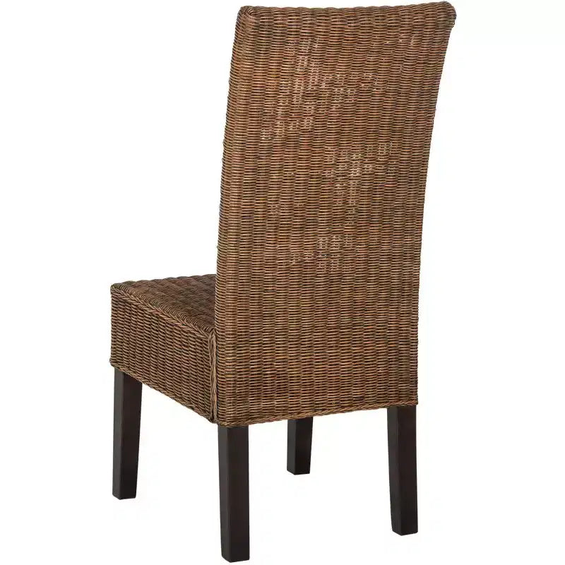 Arjun 18 H Wicker Dining Chair (Set of 2) - SEA8013 - Safavieh