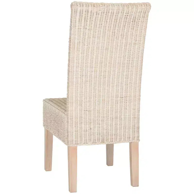 Arjun 18 H Wicker Dining Chair (Set of 2) - SEA8013 - Safavieh