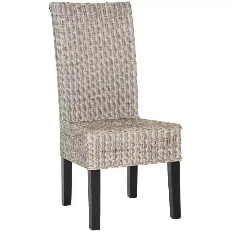 Arjun 18 H Wicker Dining Chair (Set of 2) - SEA8013 - Safavieh