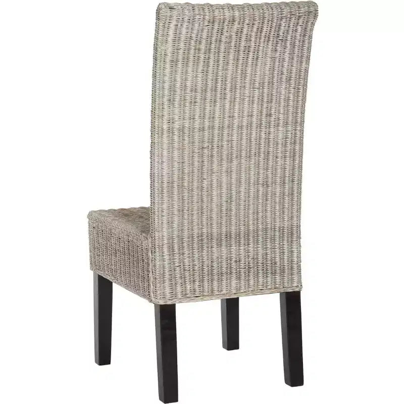 Arjun 18 H Wicker Dining Chair (Set of 2) - SEA8013 - Safavieh