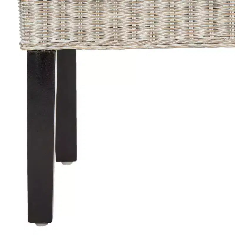 Arjun 18 H Wicker Dining Chair (Set of 2) - SEA8013 - Safavieh