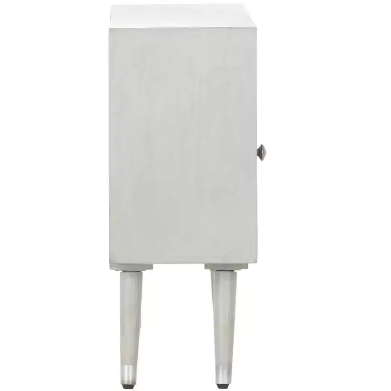 Brandy 1 Drawer Nightstand - NST5301 - Grey Walnut - Safavieh