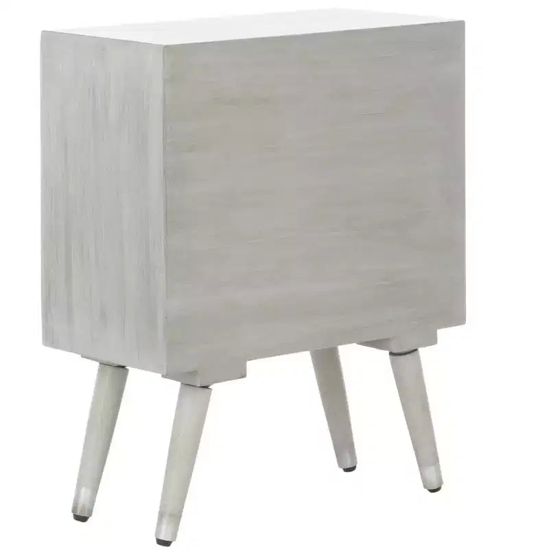 Brandy 1 Drawer Nightstand - NST5301 - Grey Walnut - Safavieh