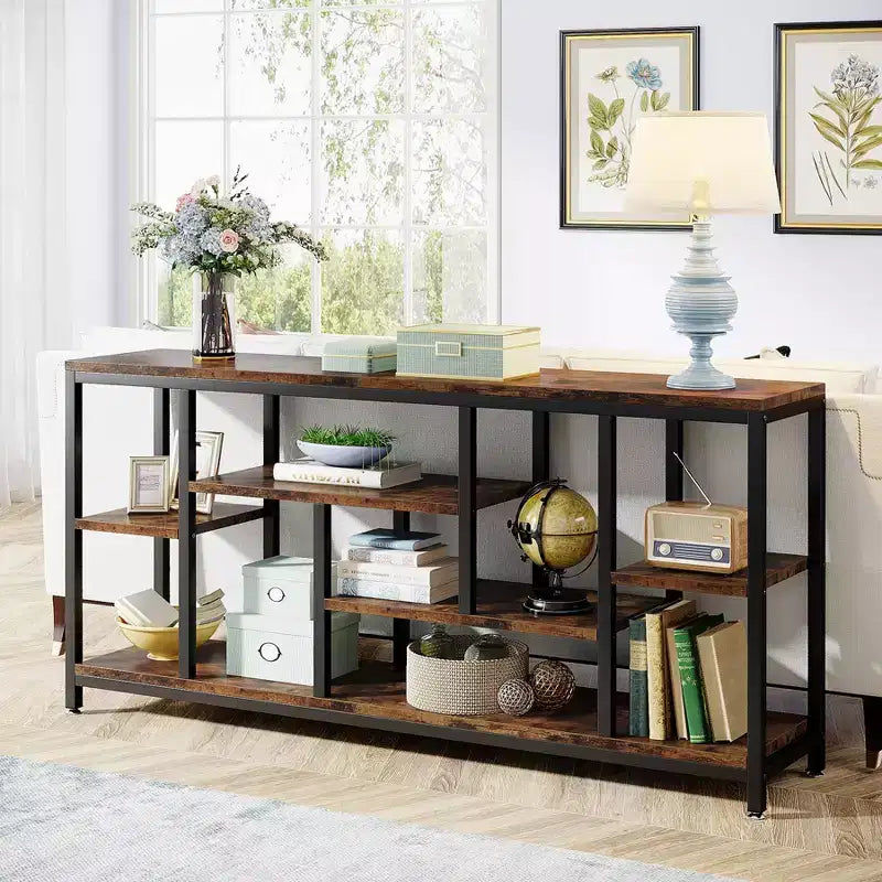 Tribesigns 70.9 3-Tier Extra Long Console Table