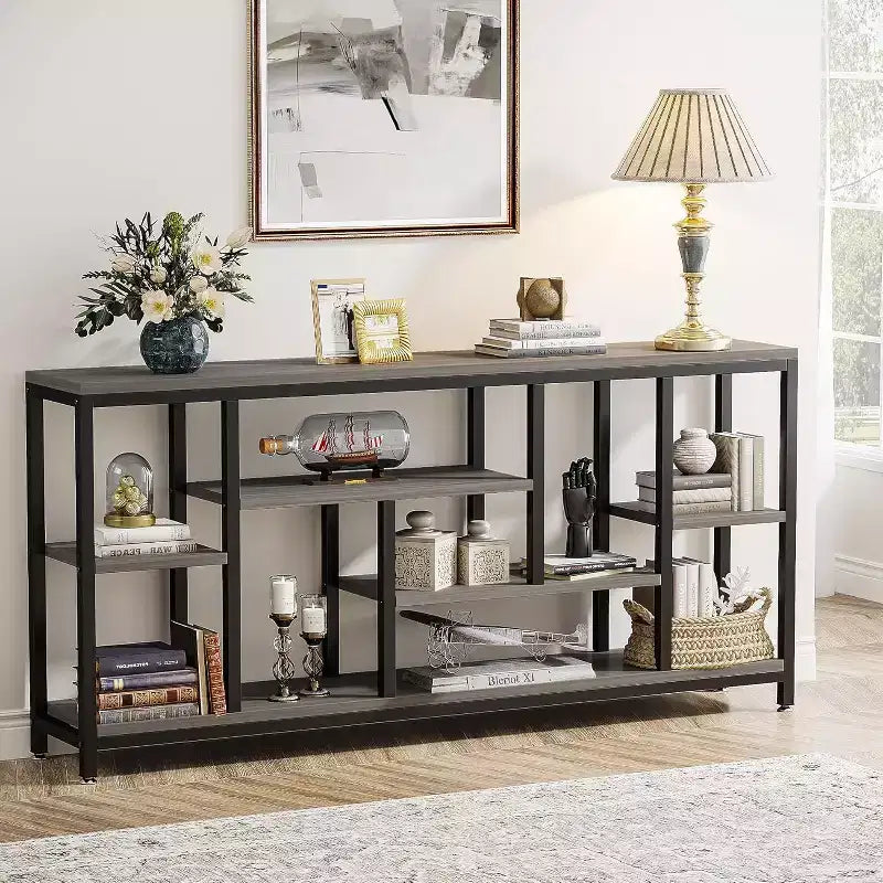 Tribesigns 70.9 3-Tier Extra Long Console Table