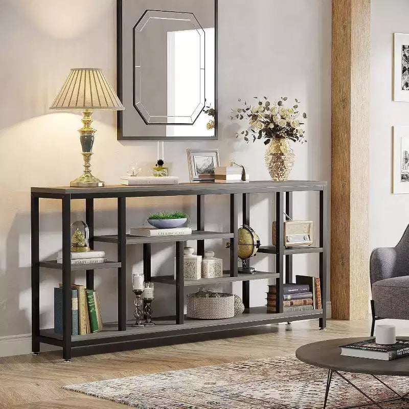 Tribesigns 70.9 3-Tier Extra Long Console Table