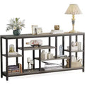 Tribesigns 70.9 3-Tier Extra Long Console Table