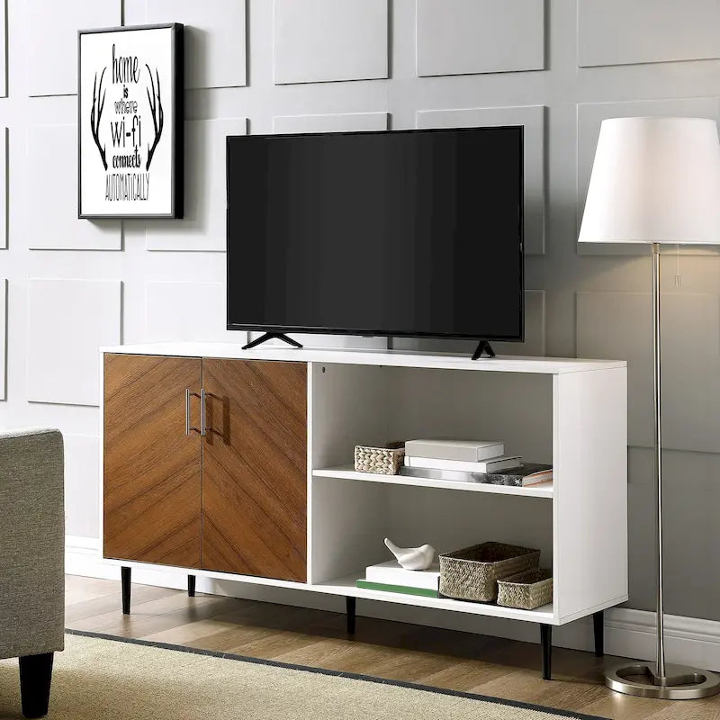 Middlebrook Cassandra 58-inch Bookmatch TV Stand