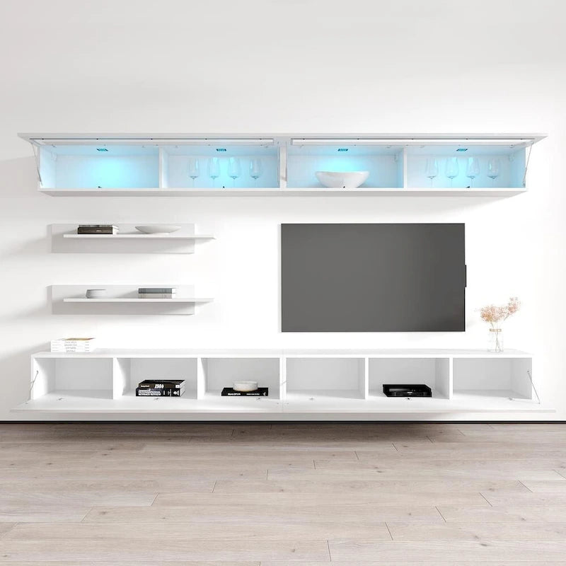 Fly I2 30TV Wall-mounted Floating Modern Entertainment Center